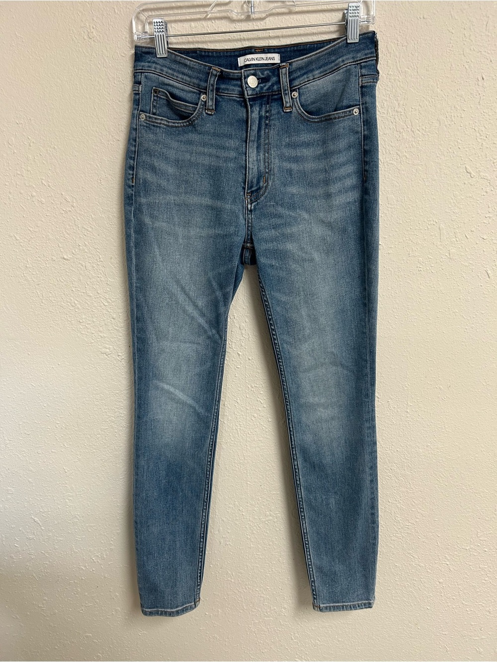 Calvin Klein Jeans Classic Medium Wash Skinny Jeans Size 28x30